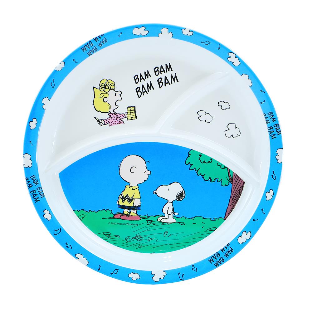 ถาดหลุมเมลามีน 10" SUPERWARE SNOOPY BAM BAM