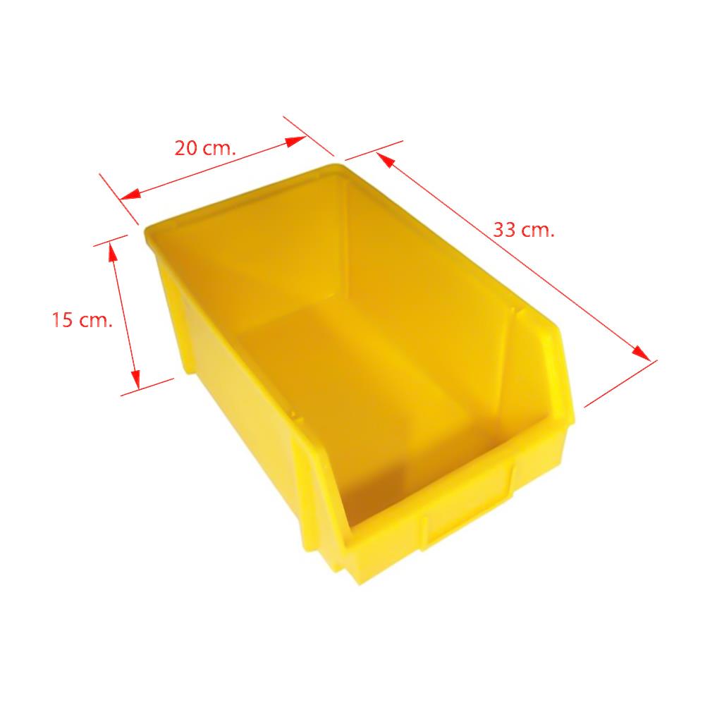 กล่องเครื่องมือใส่อะไหล่ MATALL 13 นิ้ว สีเหลือง