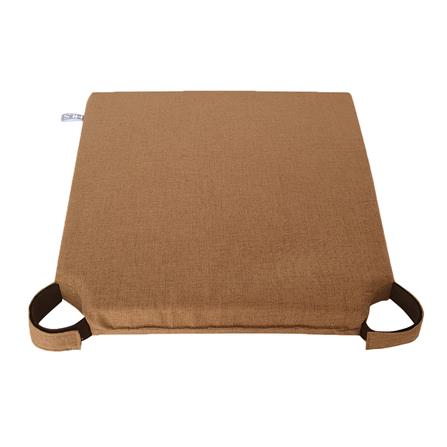เบาะรองนั่ง HOME LIVING STYLE TRAPEZ 15x15 นิ้ว สีน้ำตาล_2
