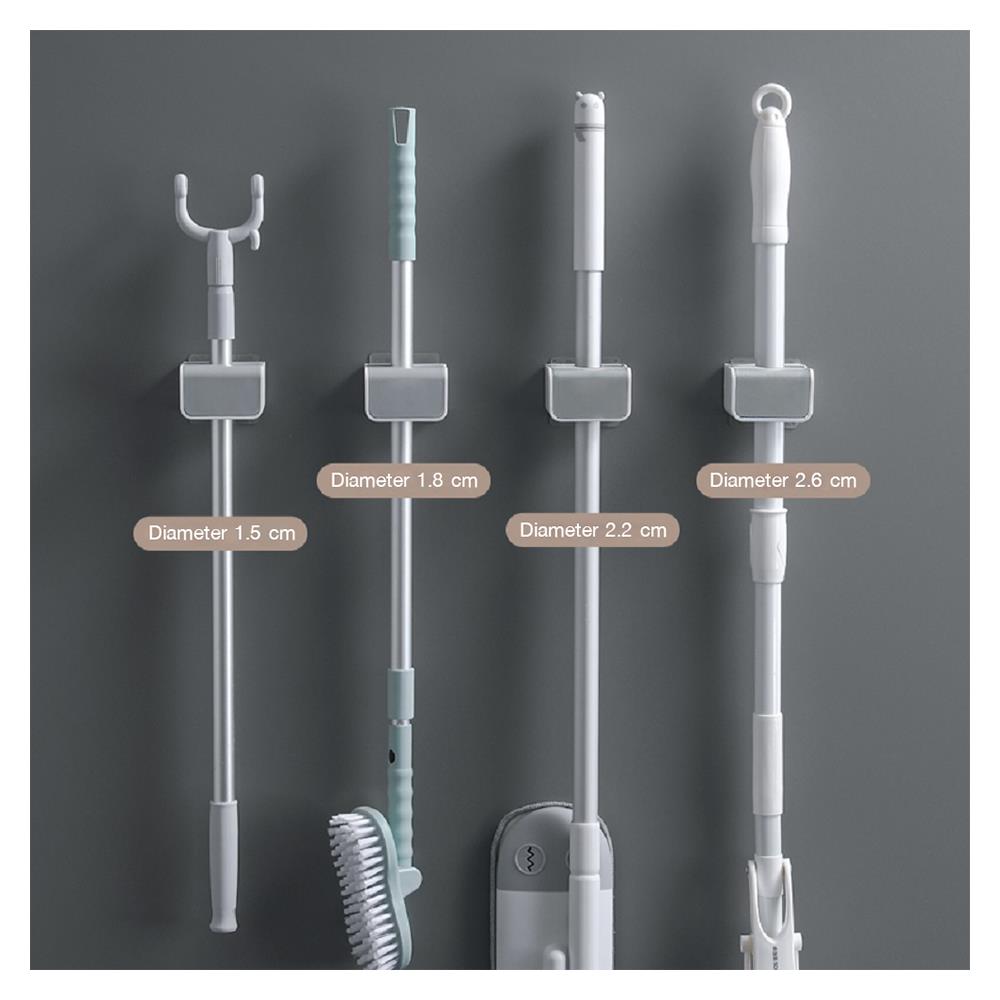 ที่เก็บอุปกรณ์ทำความสะอาดติดผนัง ACCO SIDE สีเทา