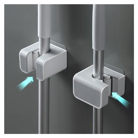 ที่เก็บอุปกรณ์ทำความสะอาดติดผนัง ACCO SIDE สีเทา_5