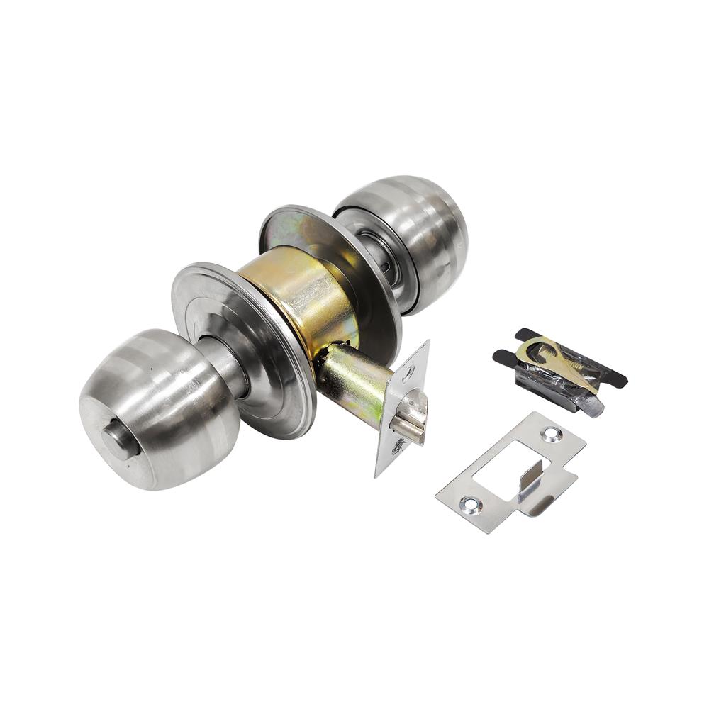 ลูกบิดห้องน้ำ หัวกลม AZLE 5831 สีสเตนเลส