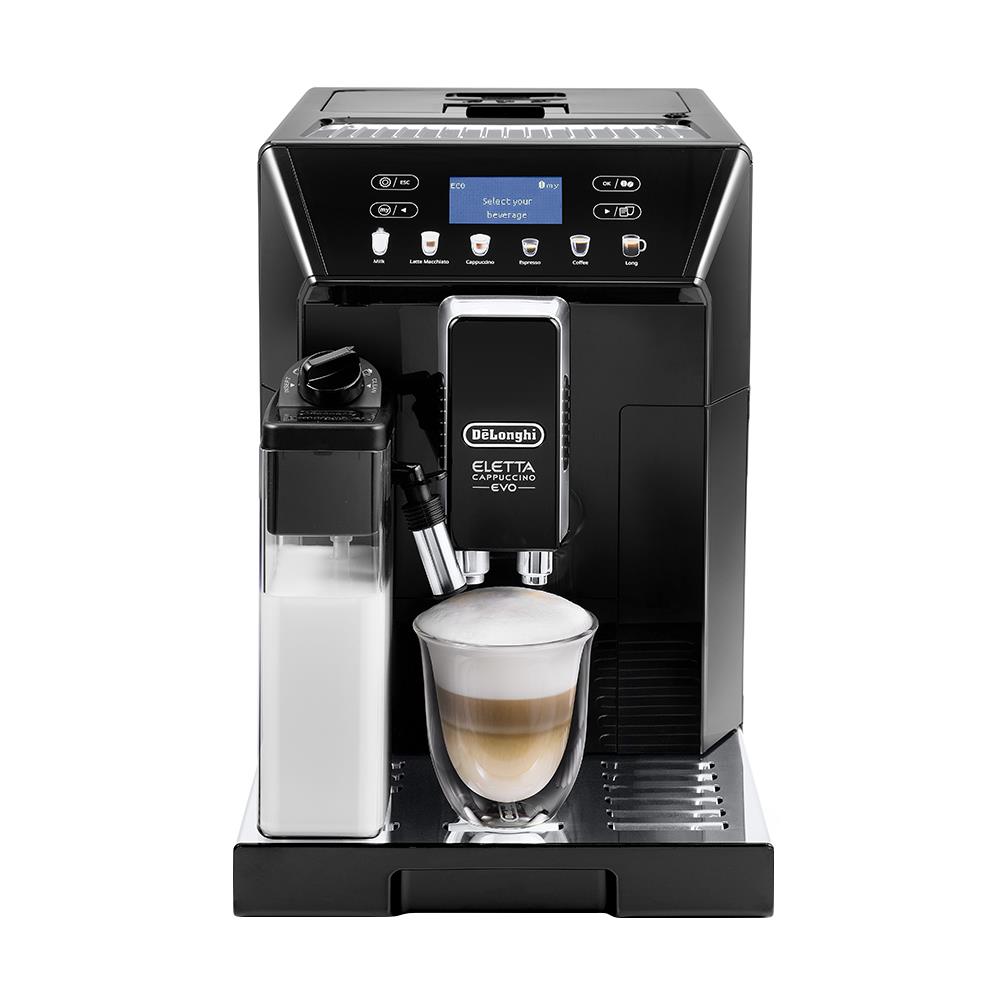 เครื่องชงกาแฟอัตโนมัติ DELONGHI ECAM46.860.B สีดำ