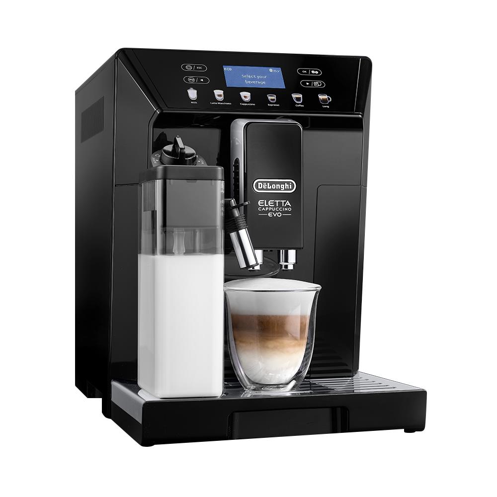 เครื่องชงกาแฟอัตโนมัติ DELONGHI ECAM46.860.B สีดำ