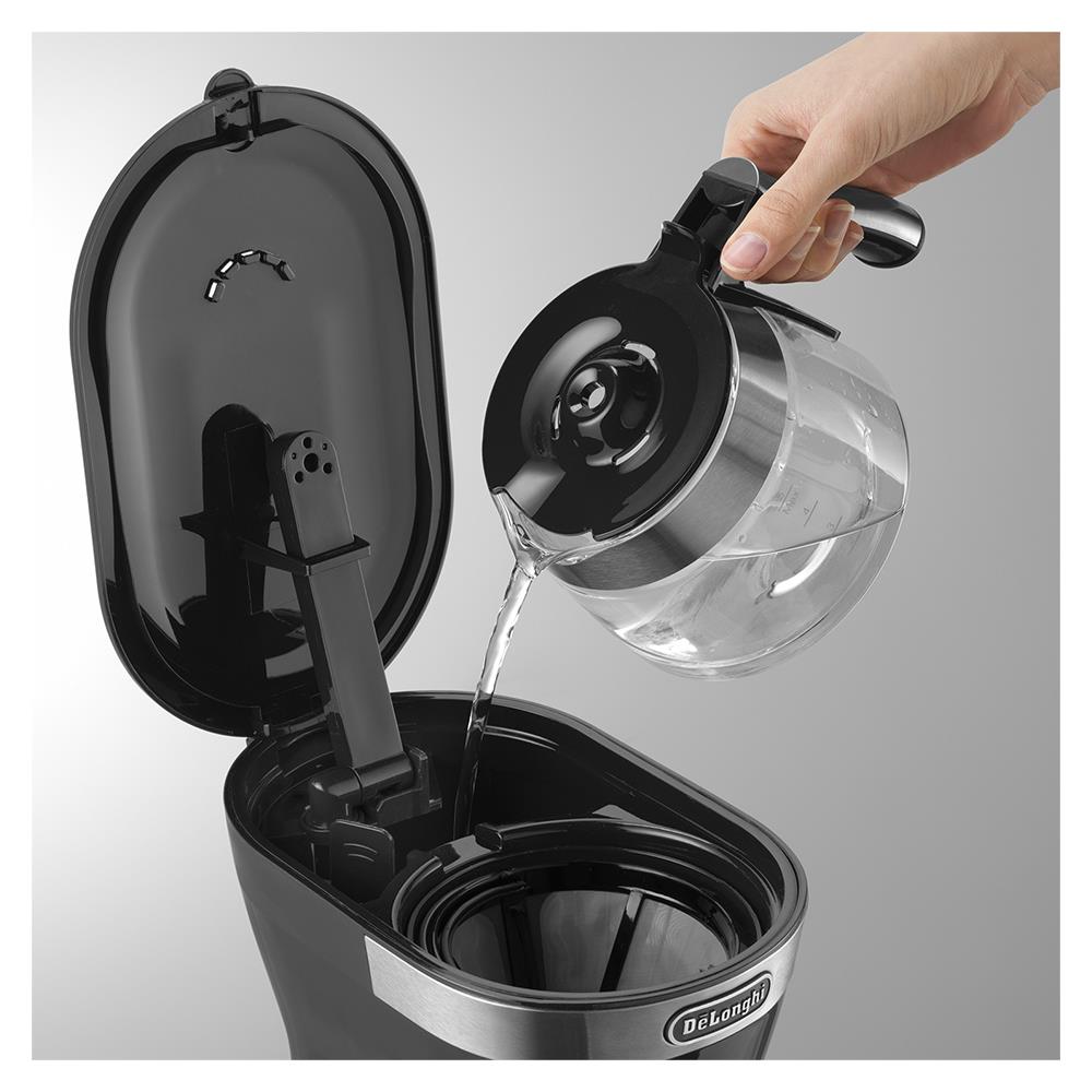 เครื่องชงกาแฟดริป DELONGHI ICM12011.BK สีดำ