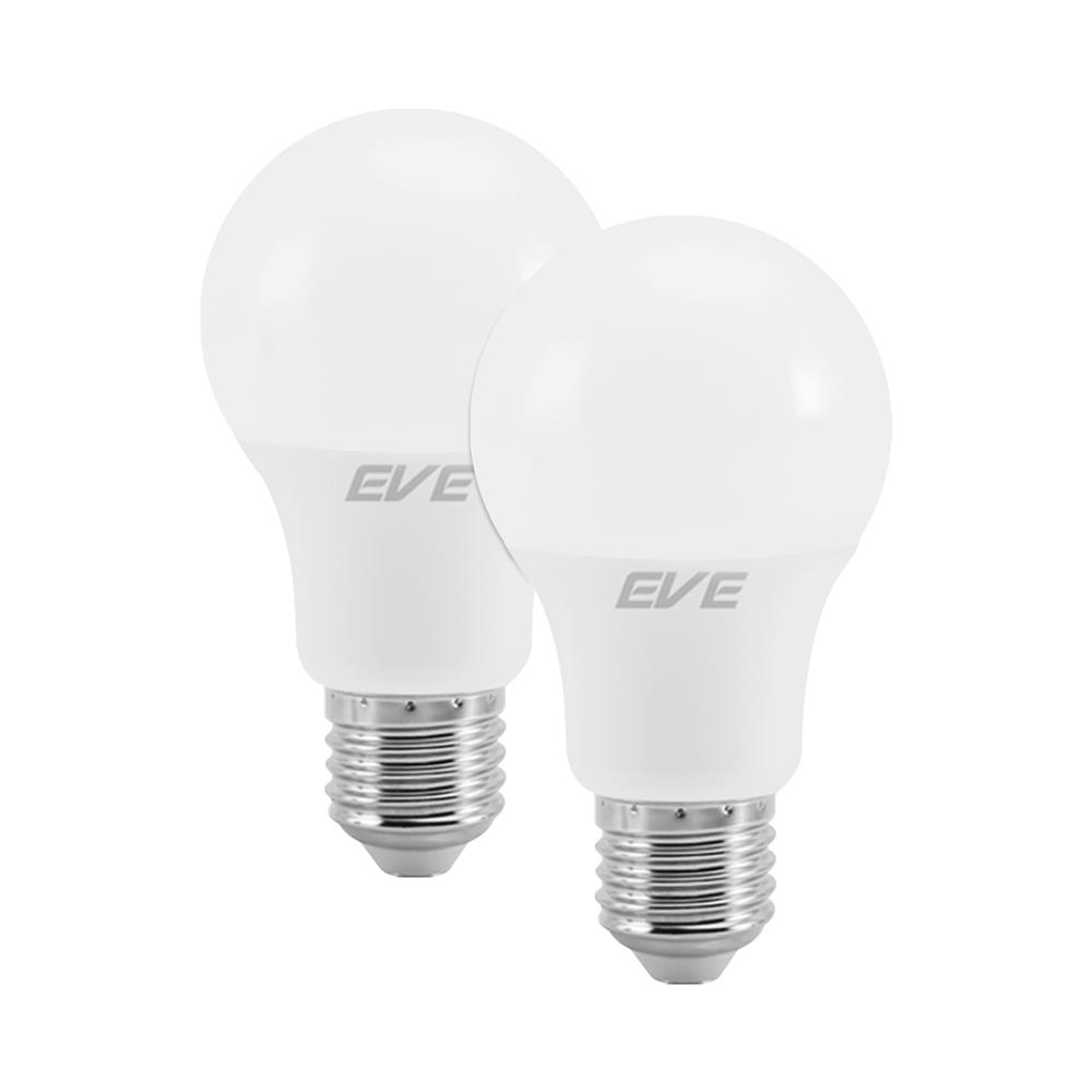 หลอด LED EVE A60 GEN2 9 วัตต์ DAYLIGHT E27 แพ็ก 2 ชิ้น