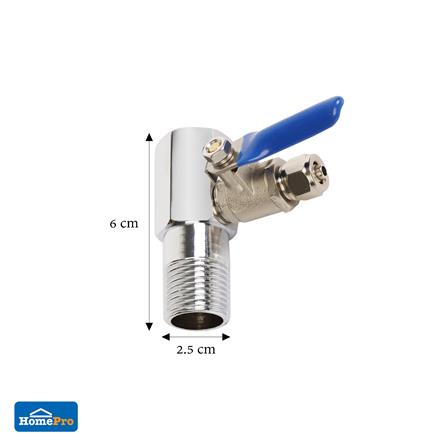 ชุดบอลวาล์วเครื่องกรองน้ำ DEXZON 1/2X1/4 นิ้ว_3