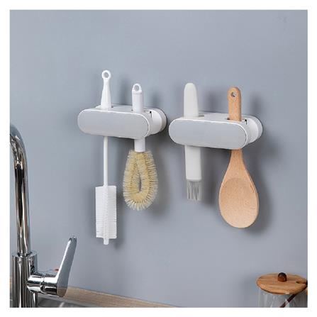 ที่เก็บอุปกรณ์ทำความสะอาดติดผนัง ACCO DUAL สีเทา_4