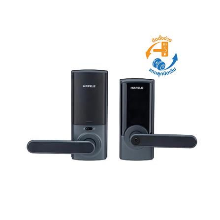 กลอนดิจิตอล HAFELE DL6500 BLE 499.21.188  สีดำ/นิกเกิล_0