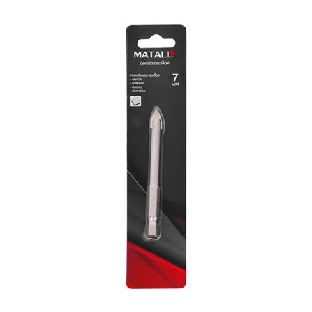 ดอกเจาะกระเบื้อง MATALL DRILL BIT FOR TILE 7.0 7.0X80 มม._1