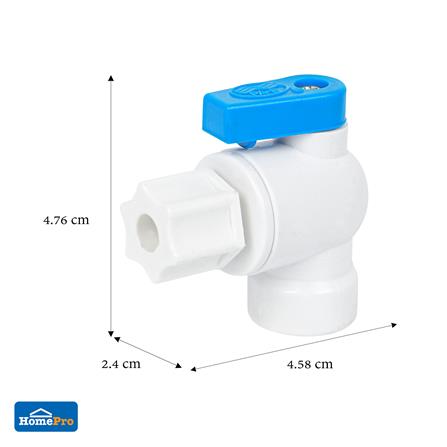 บอลวาล์วถังเก็บน้ำเครื่องกรองน้ำ RO DEXZON 1/4 นิ้ว_3