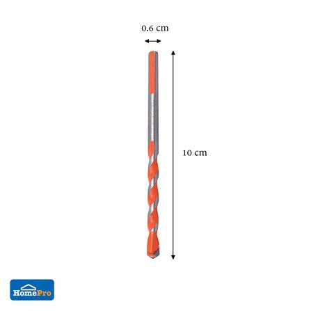ดอกเจาะอเนกประสงค์ MATALL UTILITY DRILL BIT 6.0 6.0x100 มม._3