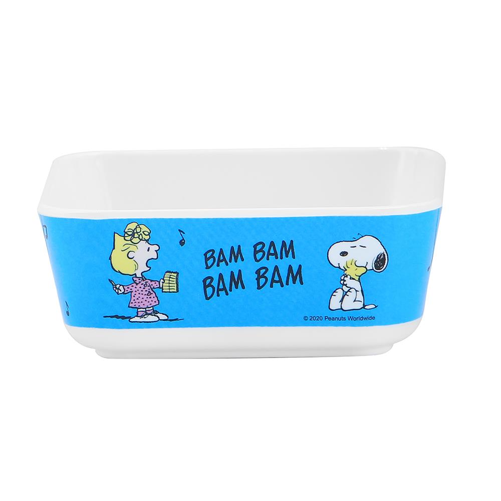 ชามเมลามีนเหลี่ยม 4.5" SUPERWARE SNOOPY BAM BAM