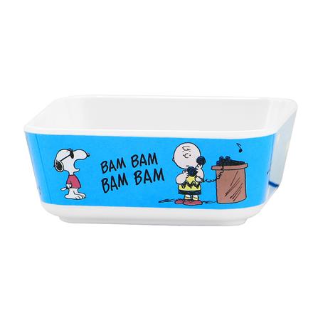 ชามเมลามีนเหลี่ยม 4.5" SUPERWARE SNOOPY BAM BAM