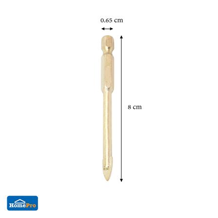 ดอกเจาะกระเบื้อง MATALL DRILL BIT FOR TILE 6.5 6.5X80 มม._3