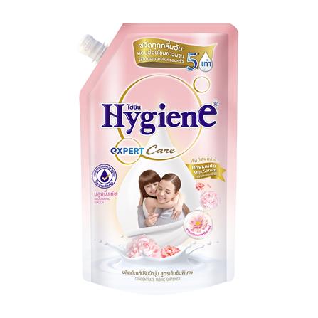 รีฟิลน้ำยาปรับผ้านุ่ม HYGIENE 480 มล. บลูมมิ่ง ทัช