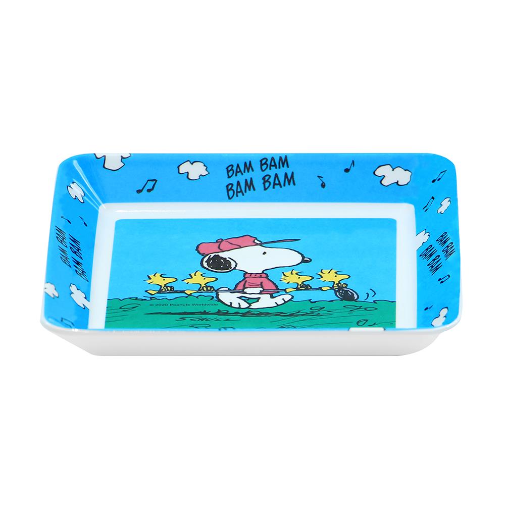 จานเมลามีนเหลี่ยม 6" SUPERWARE SNOOPY BAM BAM