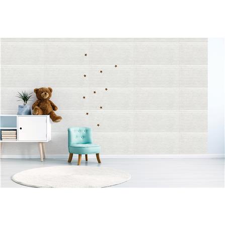 สติกเกอร์โฟม DIY STIXMATE CT-01 28x56 ซม. สีน้ำตาลอ่อน แพ็ก 2 ชิ้น_1