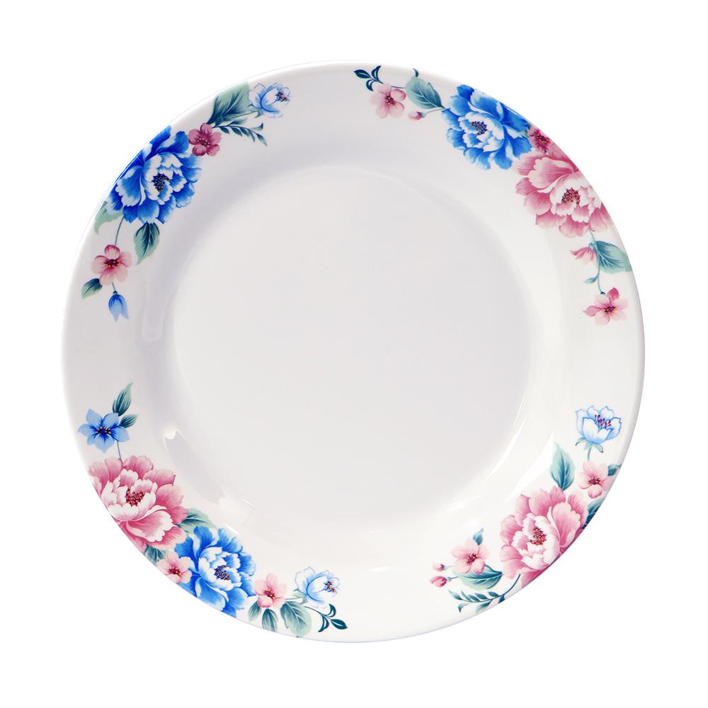 จานเมลามีนตื้น 8" BEST BUY LOVELY BRIGHT