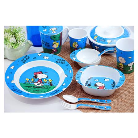 ชามเมลามีน+ฝา 5.5