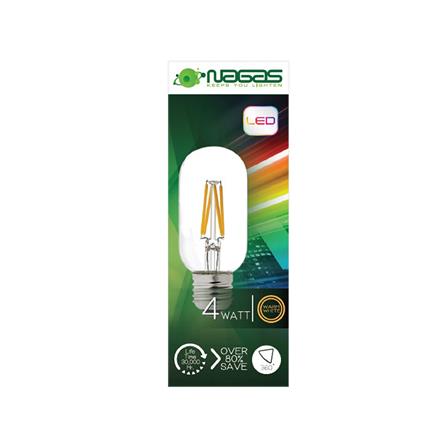 หลอด LED NAGAS FILAMENT T45 4 วัตต์ WARMWHITE E27_1