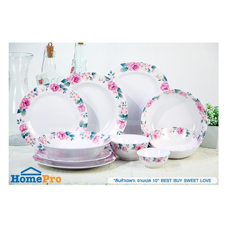 จานเมลามีนเปล  10