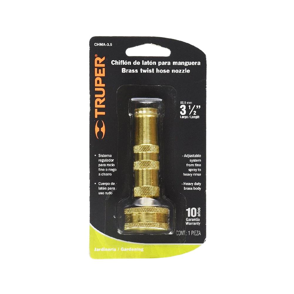 หัวฉีดน้ำ เกลียวตรง TRUPER 13133 3-1/2 นิ้ว