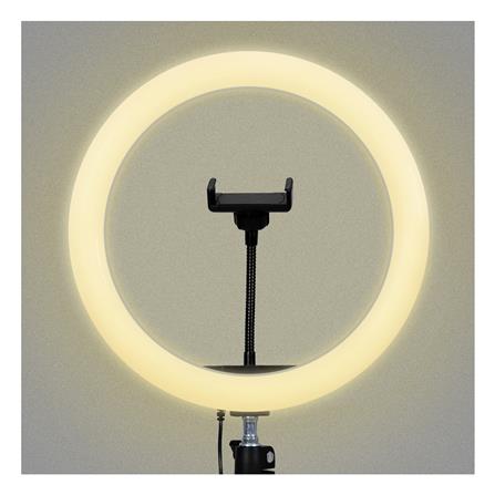 ไฟวงแหวน ตั้งพื้น LED CARINI BO-BT21D สีขาว/ดำ_4