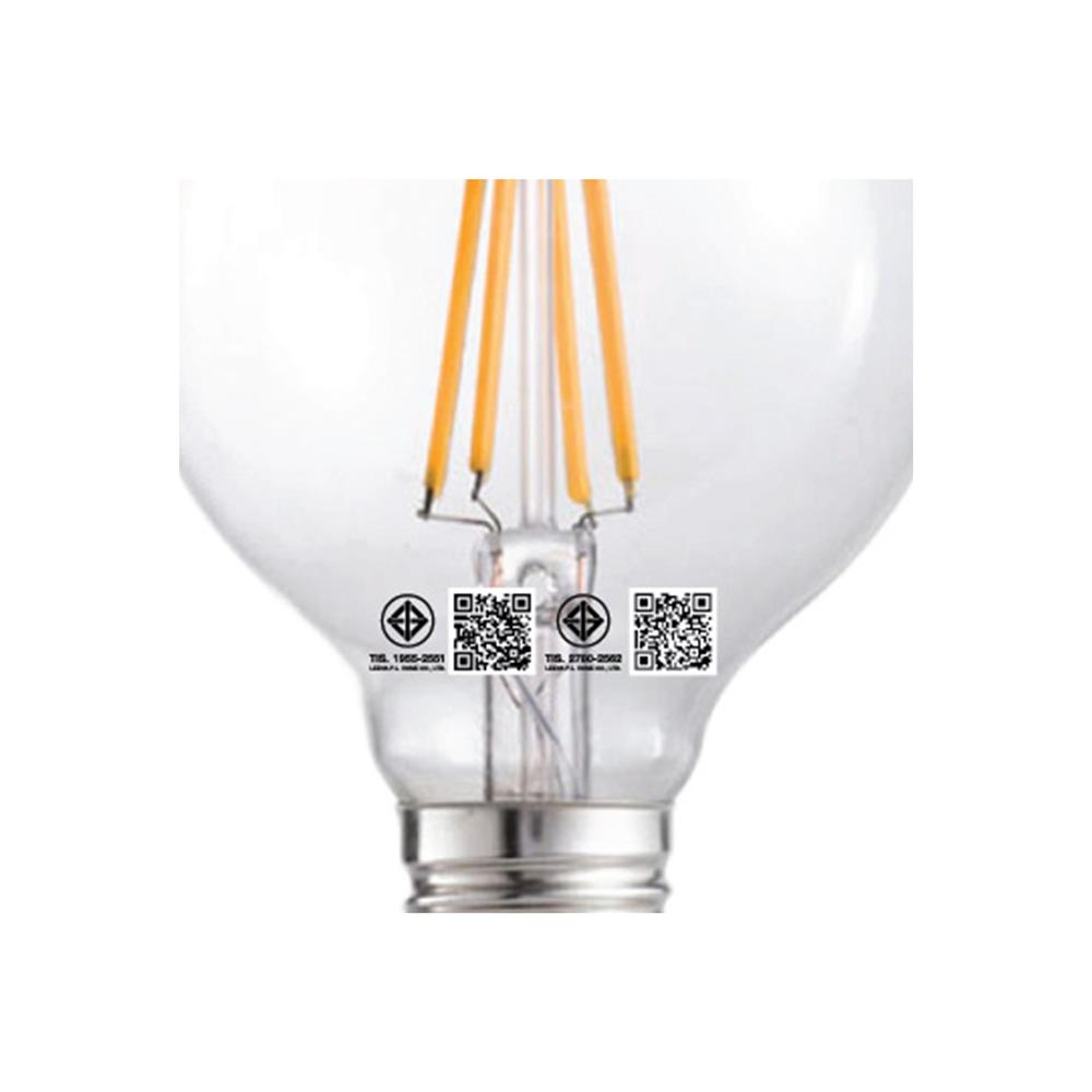 หลอด LED NAGAS FILAMENT G80 4 วัตต์ WARMWHITE E27