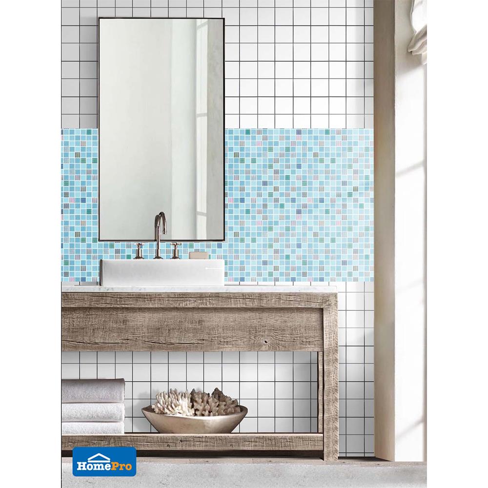 โมเสค 30x30 ซม. TARA RIO POWDER BLUE