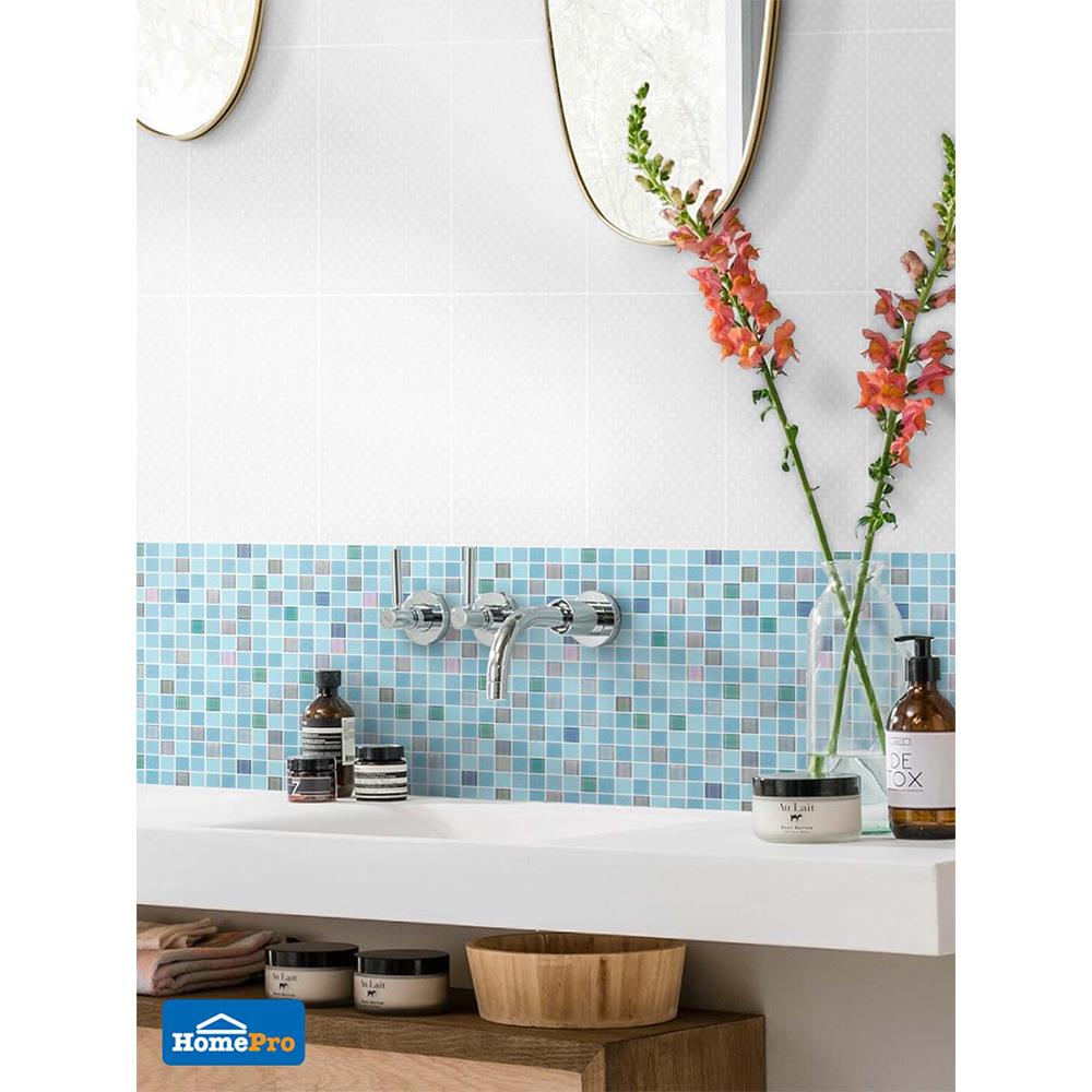 โมเสค 30x30 ซม. TARA RIO POWDER BLUE