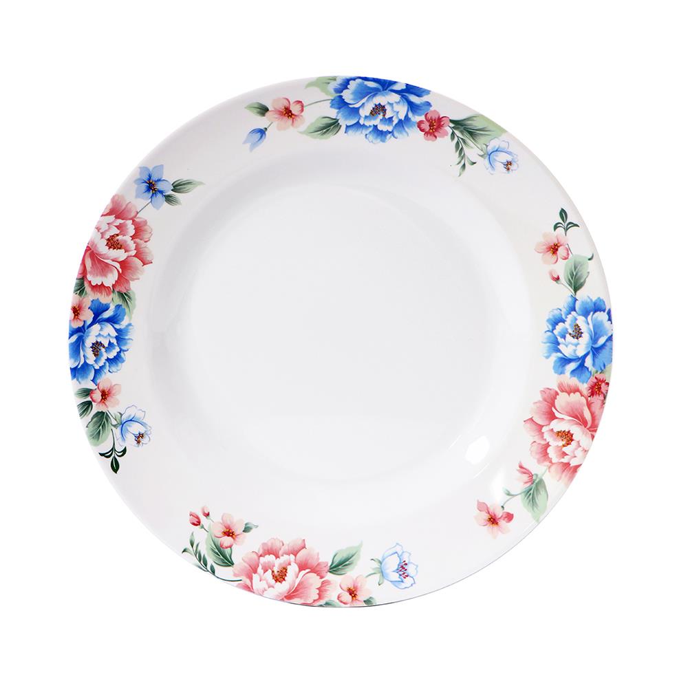 จานเมลามีนตื้น 9" BEST BUY LOVELY BRIGHT