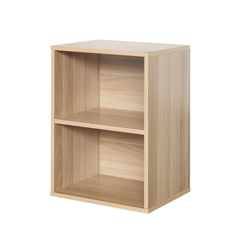 ตู้เตี้ยบานโล่ง 2 ช่อง FURDINI FINN 40 ซม. สีไวท์โอ๊ค