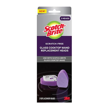 อะไหล่แปรงสำหรับทำความสะอาดเตาไฟฟ้า SCOTCH-BRITE 5 นิ้ว สีม่วง_1