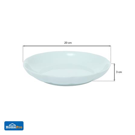 จาน PORCELAIN บัว 8