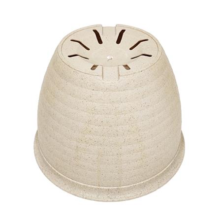 กระถางชีวภาพย่อยสลาย SPRING SUMO 21.5 ซม. สีน้ำตาลอ่อน_2