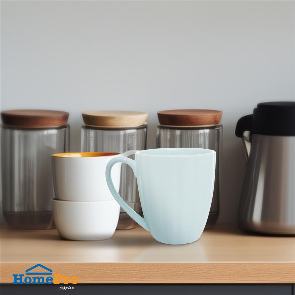 ถ้วยหู PORCELAIN 400ml KECH OLIVE