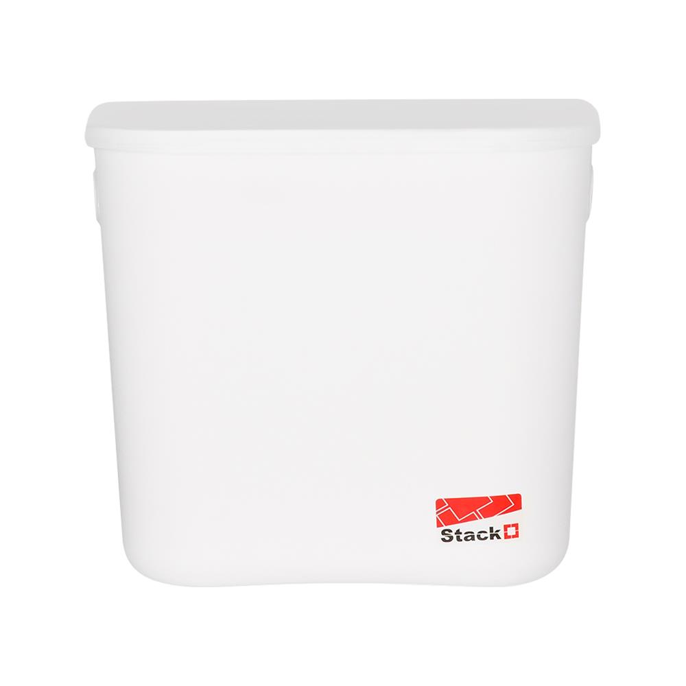 กล่องฝาปิด STACKO 63517 L CALLA 18x26.5x24 ซม. สีขาว
