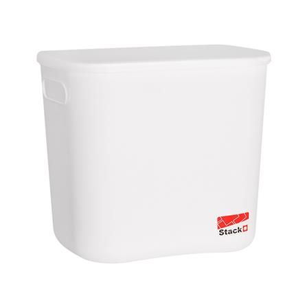 กล่องฝาปิด STACKO 63517 L CALLA 18x26.5x24 ซม. สีขาว_1