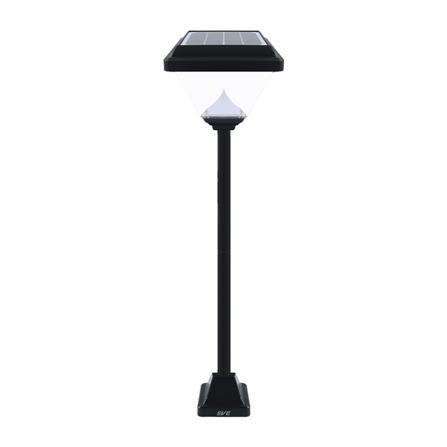 ไฟหัวเสา SOLAR EVE 595545 2 วัตต์ COOLWHITE DAYLIGHT WARMWHITE สีดำ_0