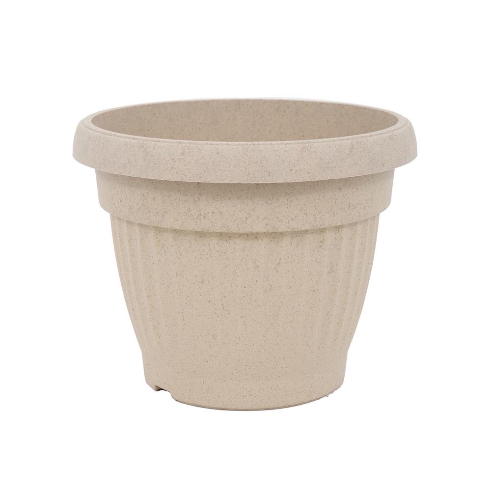 กระถางชีวภาพย่อยสลาย SPRING LOUIS 15 ซม. สีน้ำตาลอ่อน