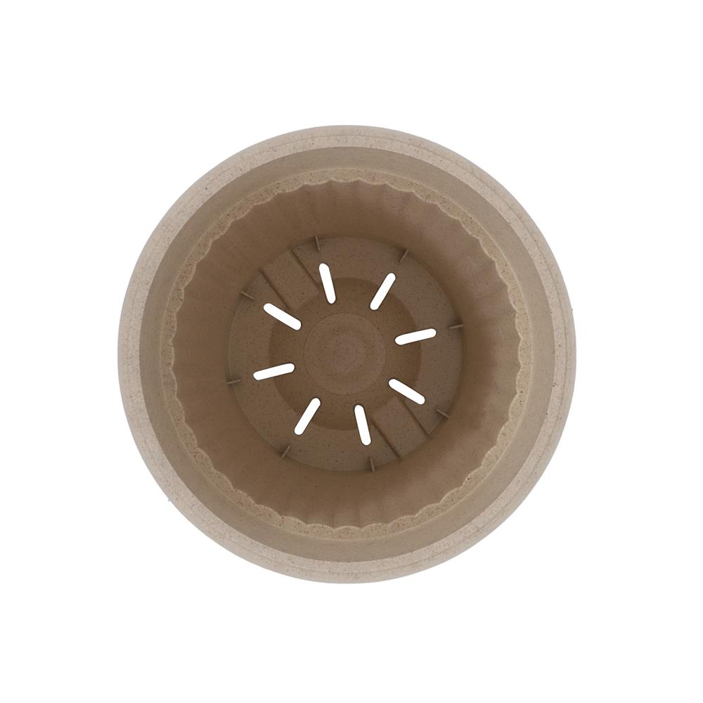 กระถางชีวภาพย่อยสลาย SPRING LOUIS 15 ซม. สีน้ำตาลอ่อน