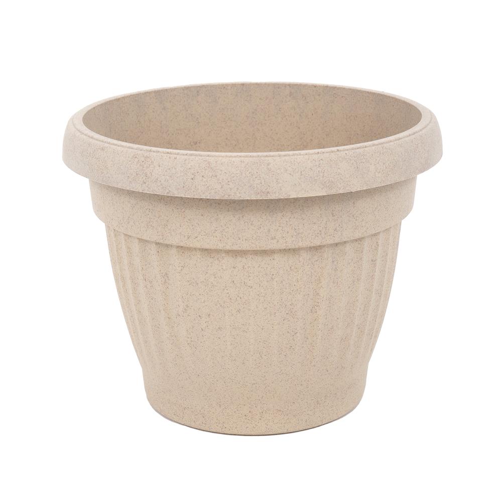 กระถางชีวภาพย่อยสลาย SPRING LOUIS 18 ซม. สีน้ำตาลอ่อน