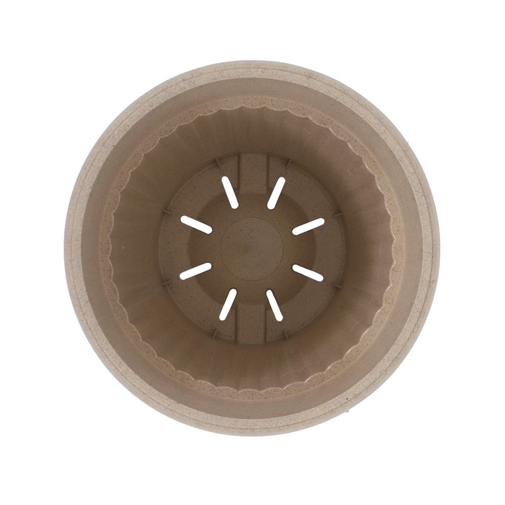 กระถางชีวภาพย่อยสลาย SPRING LOUIS 18 ซม. สีน้ำตาลอ่อน