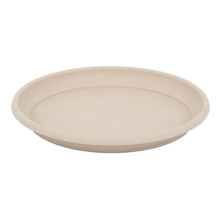 จานรองกระถางชีวภาพย่อยสลาย SPRING 30 ซม. สีน้ำตาลอ่อน