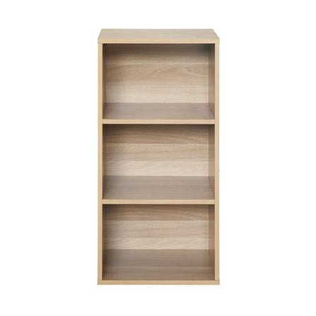 ตู้เตี้ยบานโล่ง 3 ช่อง FURDINI FINN 40 ซม. สีไวท์โอ๊ค_1