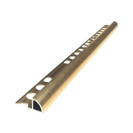 คิ้วอะลูมิเนียมมุมโค้ง เกเตอร์ 12 มม. 2.1 ม. สีโรส_1