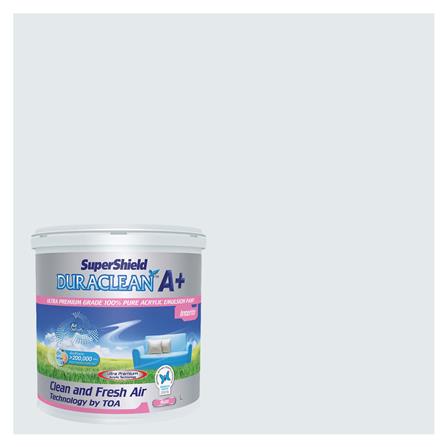 สีน้ำทาภายใน TOA SUPERSHIELD DURACLEAN A PLUS #7300 สี JET STREAM ด้าน 2.5 แกลลอน_0