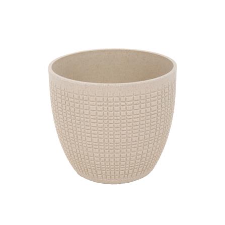 กระถางชีวภาพย่อยสลาย SPRING ORCHID 9.6 ซม. สีน้ำตาลอ่อน_0