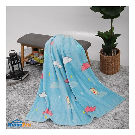 ผ้าห่ม HOME LIVING STYLE CLOUDIE 50x60 นิ้ว สีฟ้า_5